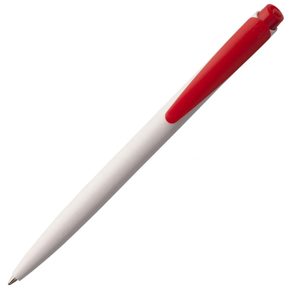 Ручка шариковая Senator Dart Polished, бело-красная заказать онлайн с вашим дизайном на заказ в Москве и области