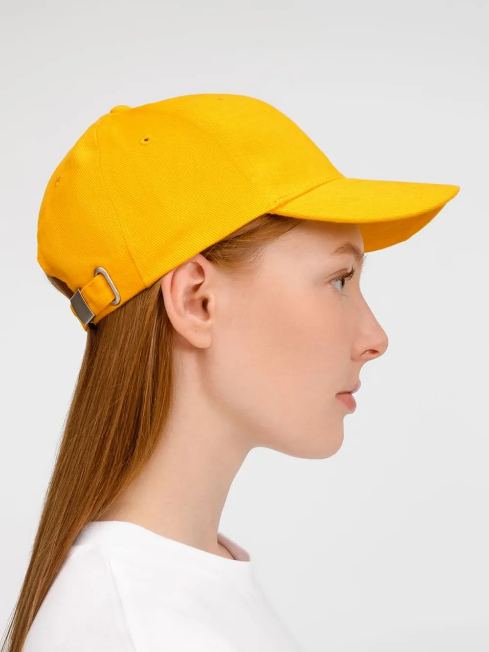 Бейсболка Buffalo, желтая заказать онлайн с вашим дизайном на заказ в Москве и области