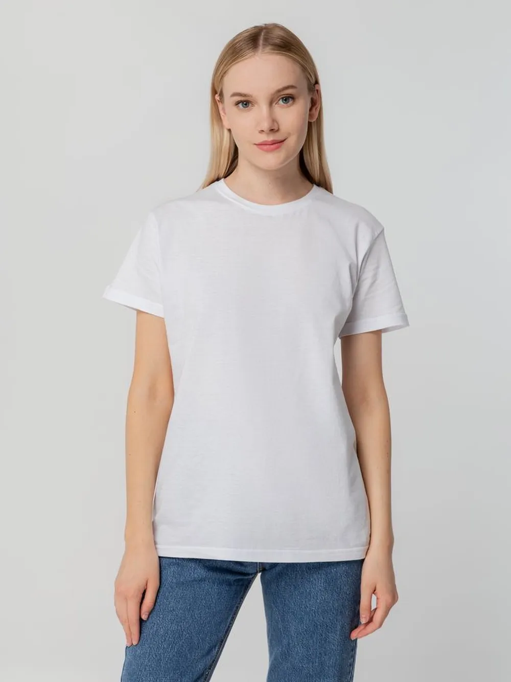 Футболка унисекс T-bolka 140, белая, размер 4XL заказать онлайн с вашим дизайном на заказ в Москве и области