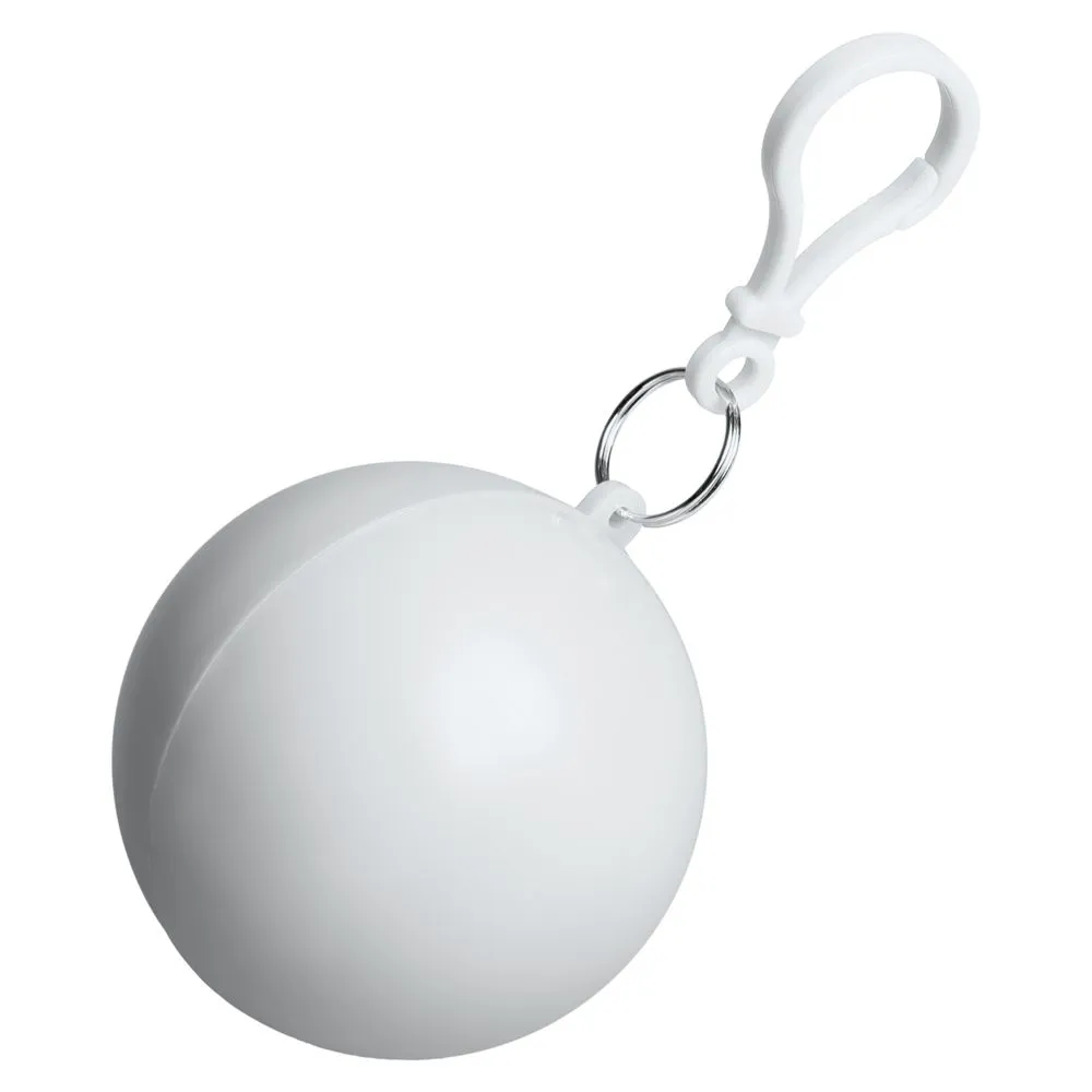 Дождевик в круглом футляре Nimbus, белый заказать онлайн с вашим дизайном на заказ в Москве и области