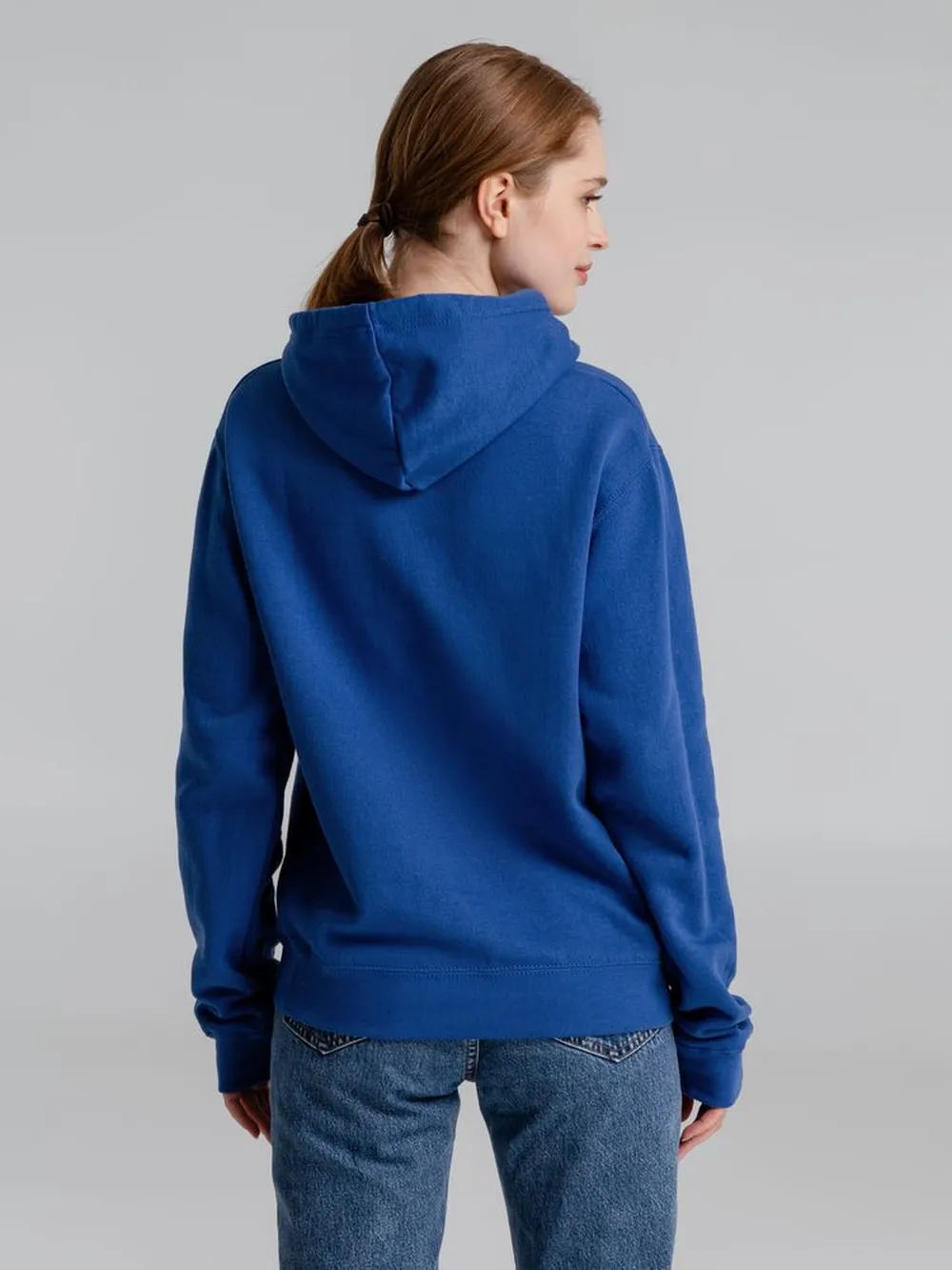 Толстовка с капюшоном Slam 320, ярко-синяя, размер XS заказать онлайн с вашим дизайном на заказ в Москве и области