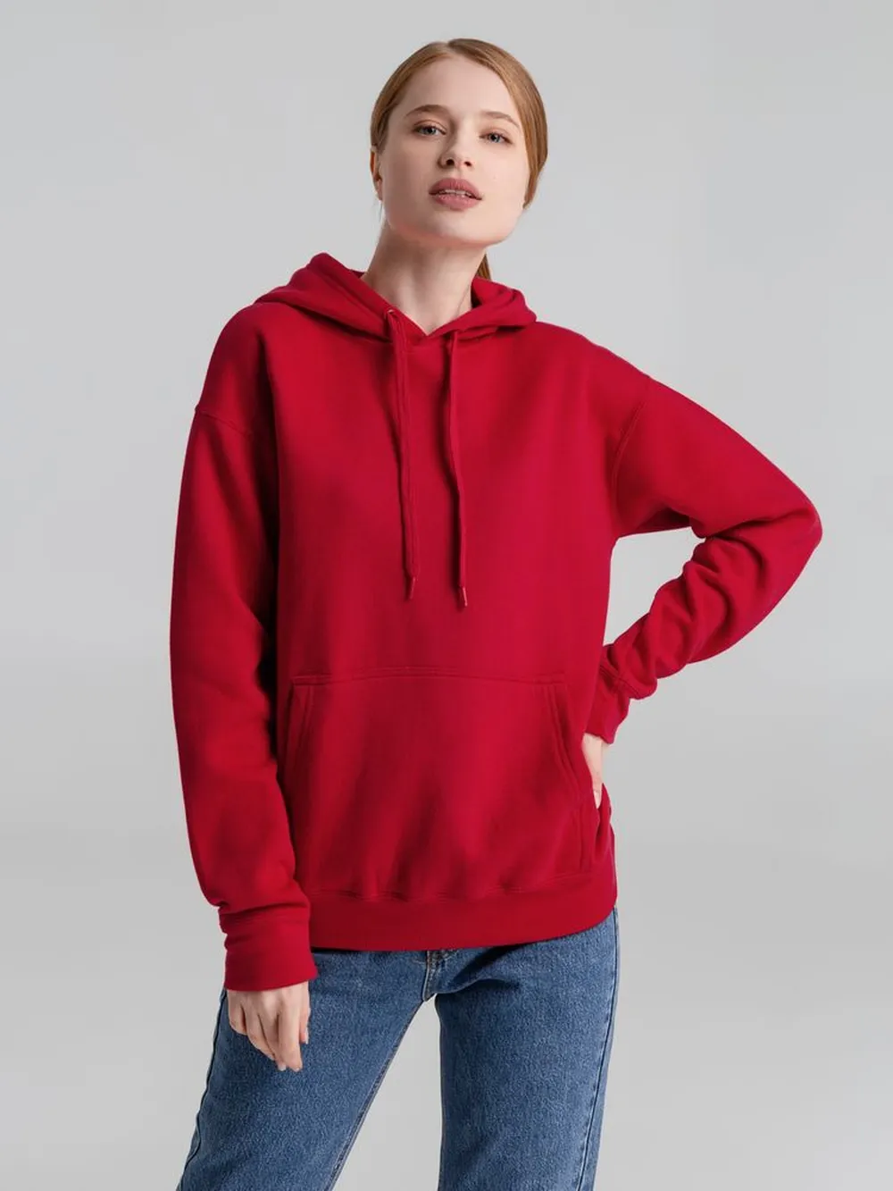 Толстовка с капюшоном Slam 320 бирюзовый, размер L заказать онлайн с вашим дизайном на заказ в Москве и области