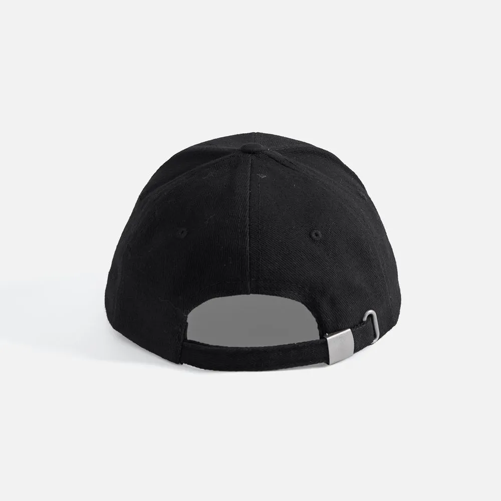 Бейсболка Buffalo, черная с красным заказать онлайн с вашим дизайном на заказ в Москве и области