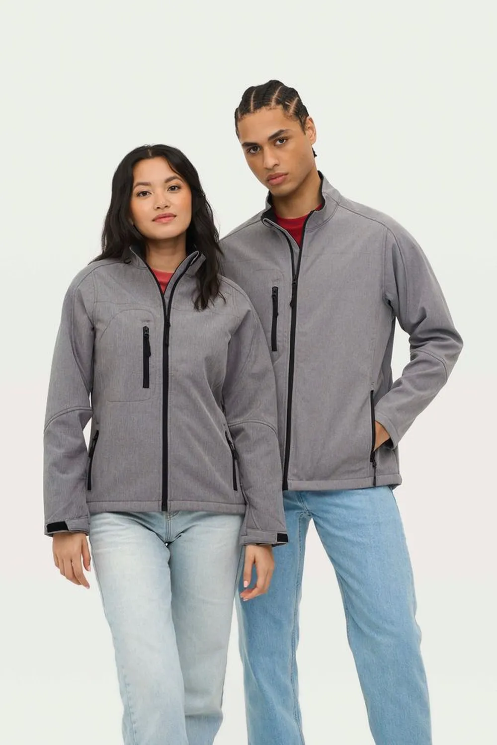 Куртка мужская на молнии Relax 340, красная заказать онлайн с вашим дизайном на заказ в Москве и области