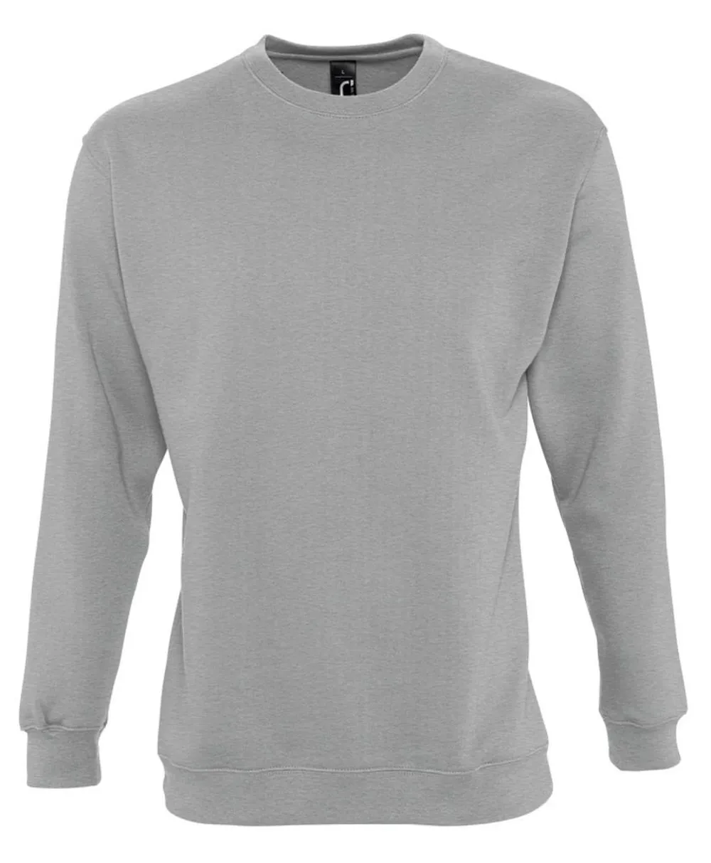 Толстовка New Supreme 280, серый меланж, размер M заказать онлайн с вашим дизайном на заказ в Москве и области