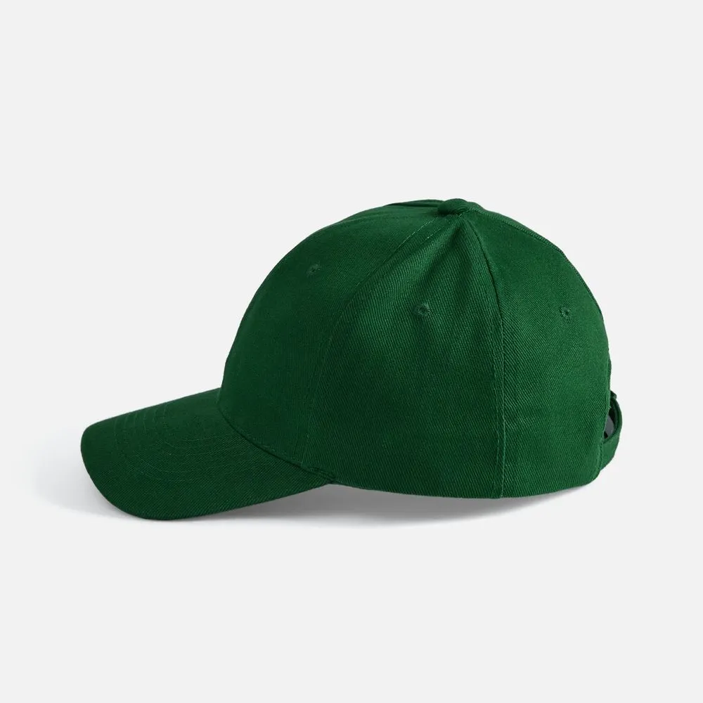 Бейсболка Buffalo, темно-зеленая заказать онлайн с вашим дизайном на заказ в Москве и области