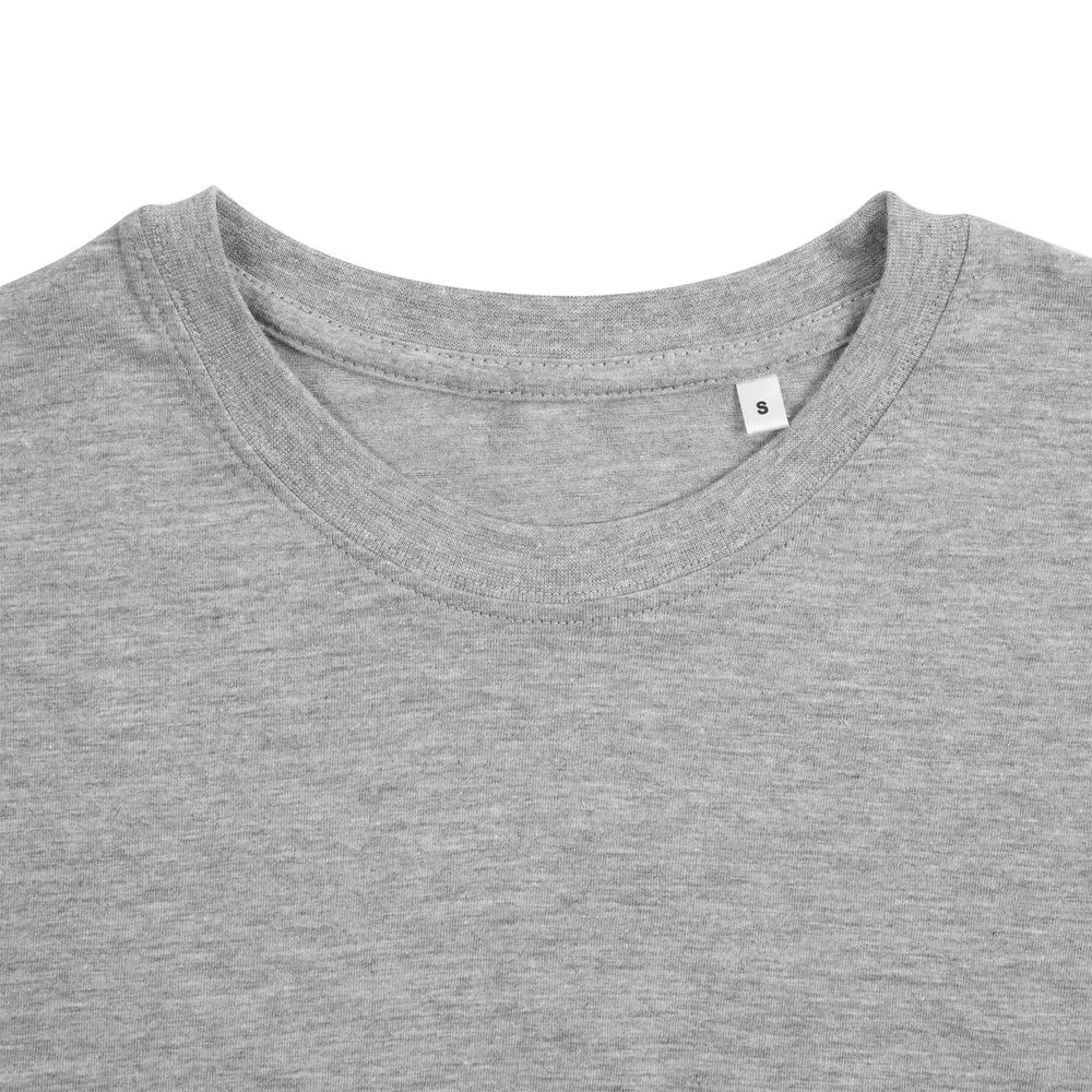 Футболка унисекс T-bolka 160, серый меланж, размер XXL заказать онлайн с вашим дизайном на заказ в Москве и области