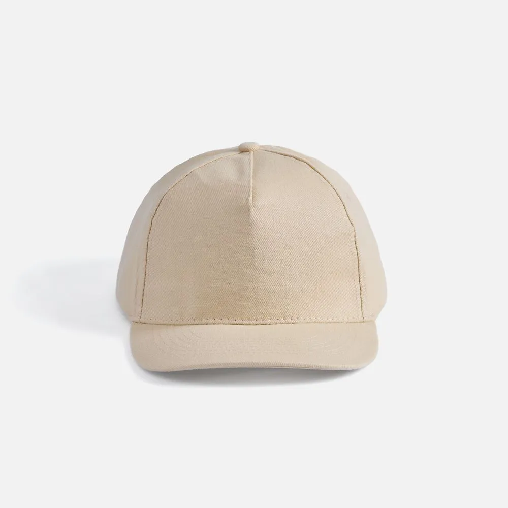 Бейсболка Long Beach, бежевая заказать онлайн с вашим дизайном на заказ в Москве и области