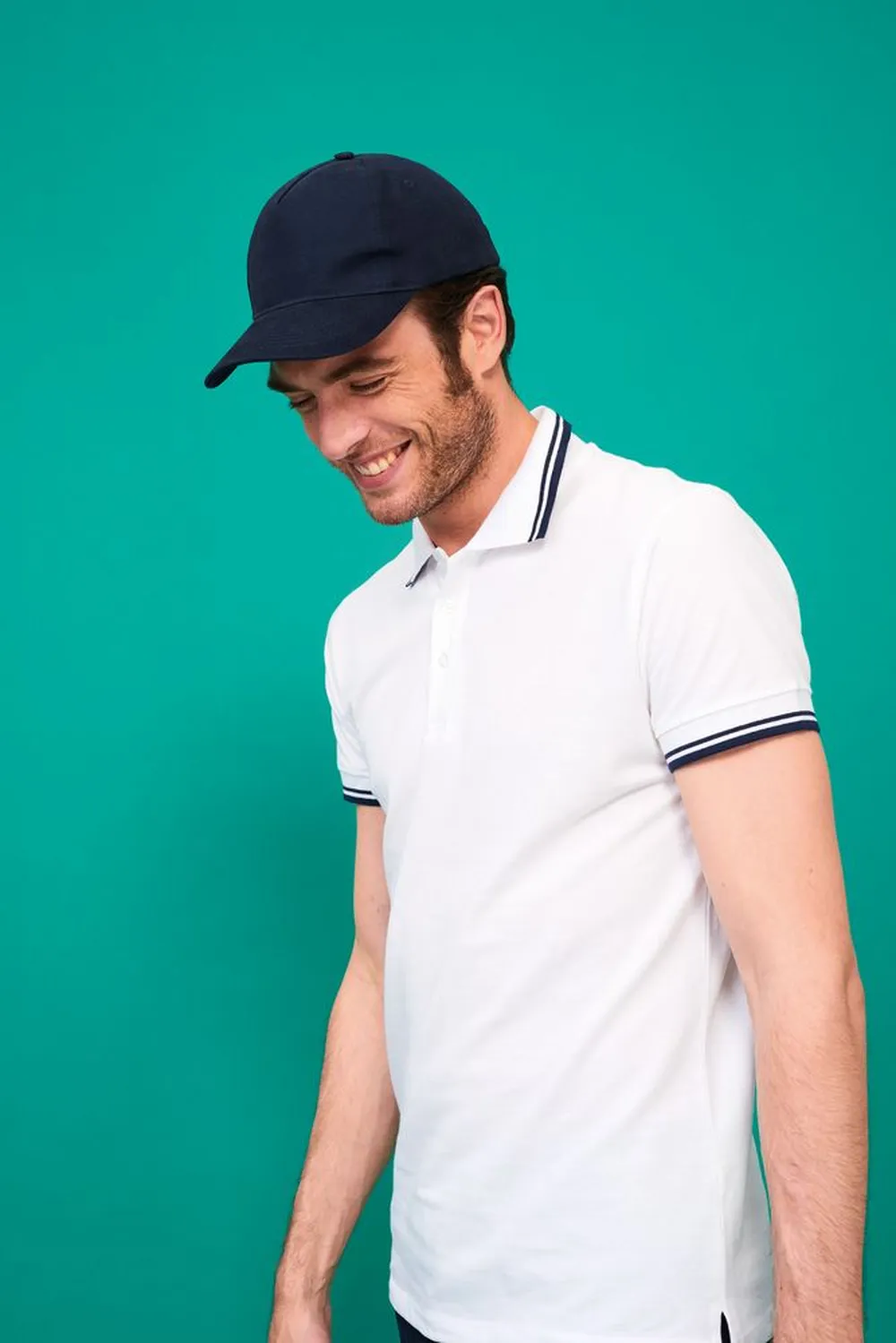 Бейсболка Long Beach, бежевая заказать онлайн с вашим дизайном на заказ в Москве и области