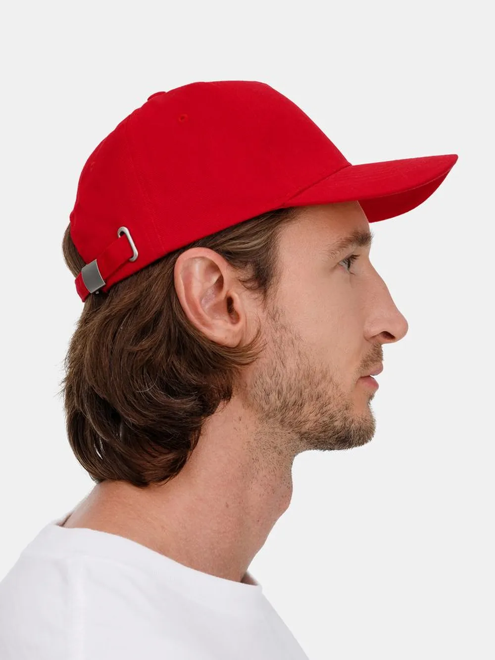 Бейсболка Long Beach, красная заказать онлайн с вашим дизайном на заказ в Москве и области