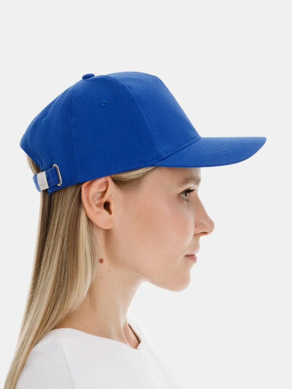 Бейсболка Long Beach, ярко-синяя заказать онлайн с вашим дизайном на заказ в Москве и области