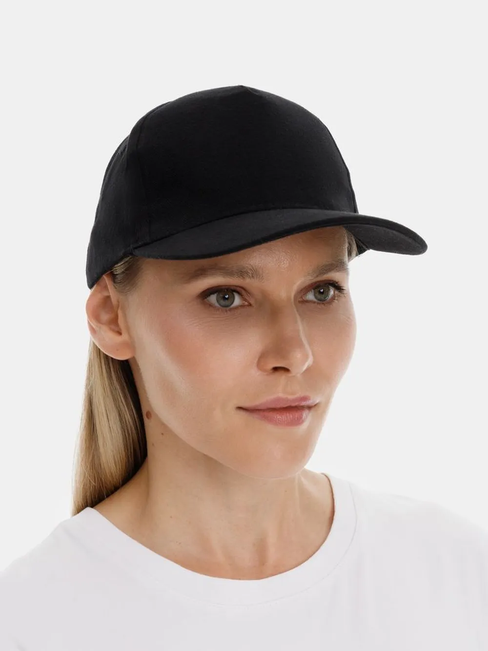 Бейсболка Long Beach, черная заказать онлайн с вашим дизайном на заказ в Москве и области