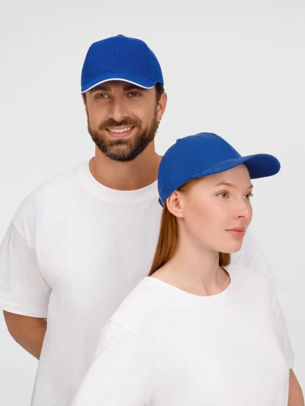 Бейсболка Buffalo, ярко-синяя заказать онлайн с вашим дизайном на заказ в Москве и области