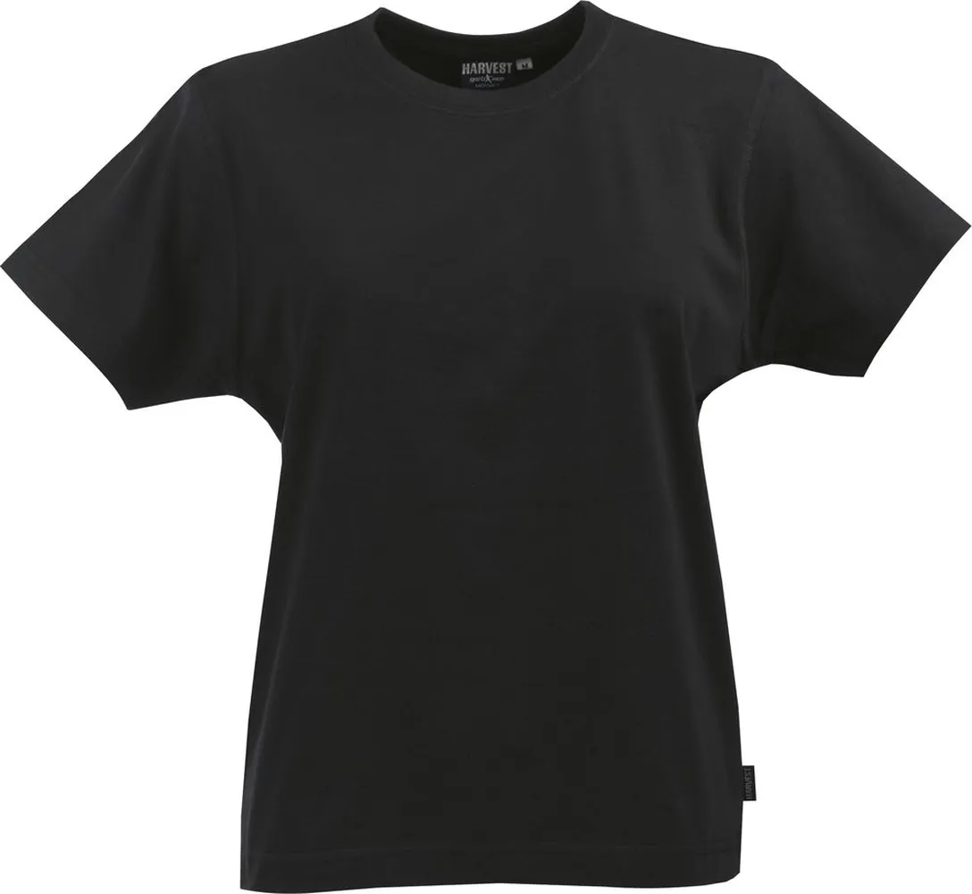Футболка женская Ladies American T, черная, размер XXL заказать онлайн с вашим дизайном на заказ в Москве и области