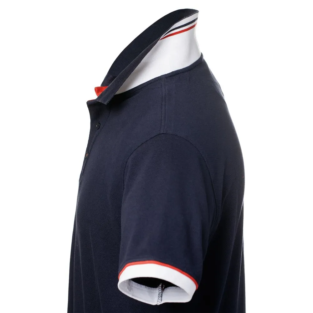 Рубашка поло женская Antreville, темно-синяя, размер XXL заказать онлайн с вашим дизайном на заказ в Москве и области