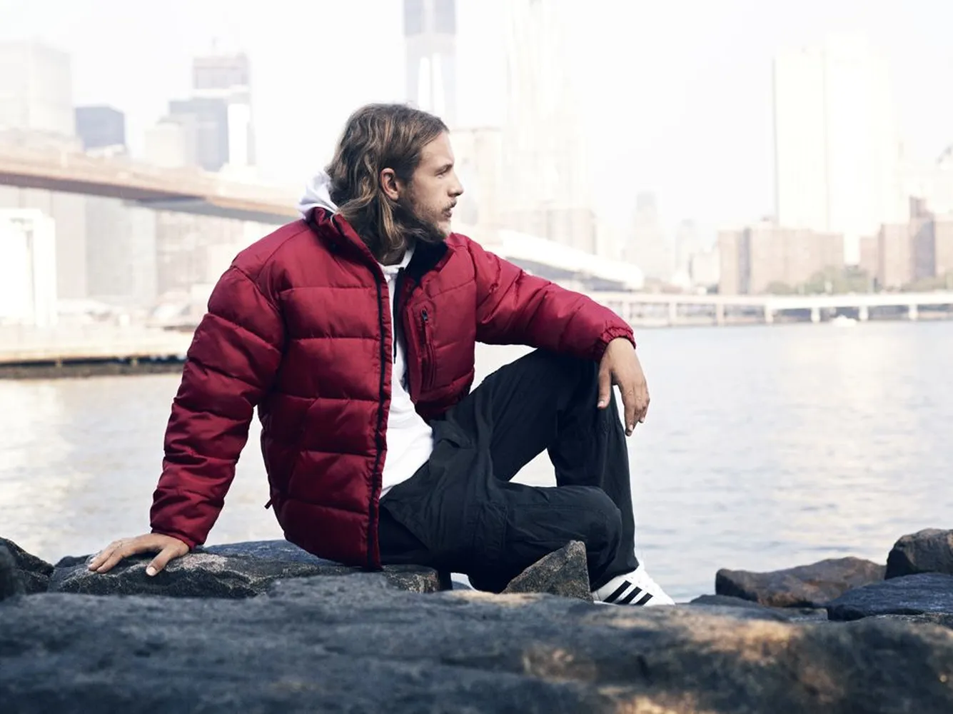 Куртка мужская Jibbing, синяя, размер S заказать онлайн с вашим дизайном на заказ в Москве и области