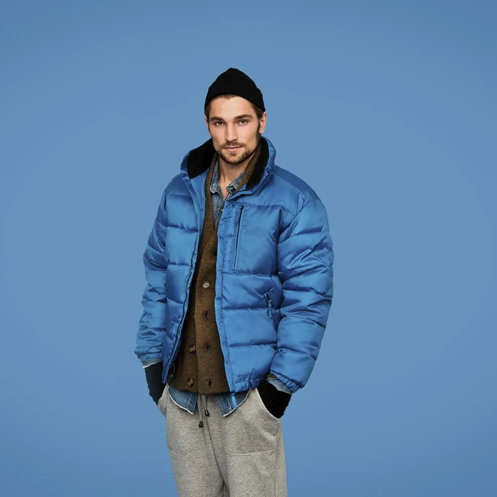 Куртка мужская Jibbing, синяя, размер S заказать онлайн с вашим дизайном на заказ в Москве и области