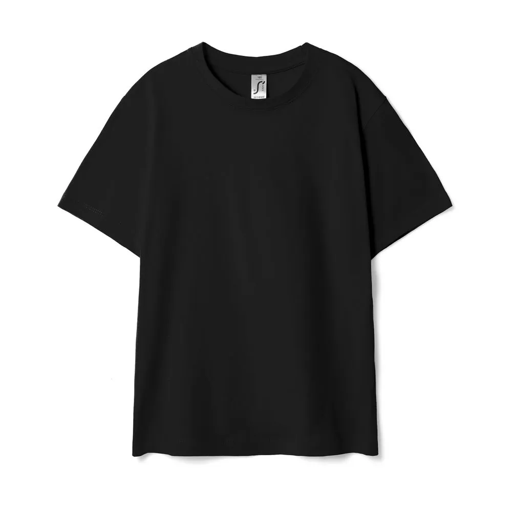 Футболка детская Regent Kids 150 черная, на рост 118-128 см (8 лет) заказать онлайн с вашим дизайном на заказ в Москве и области