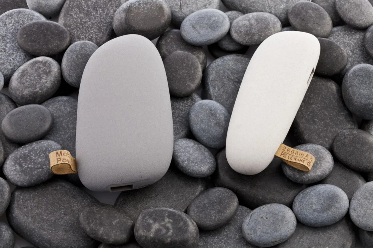 Внешний аккумулятор Pebble 5200 мАч, серый заказать онлайн с вашим дизайном на заказ в Москве и области