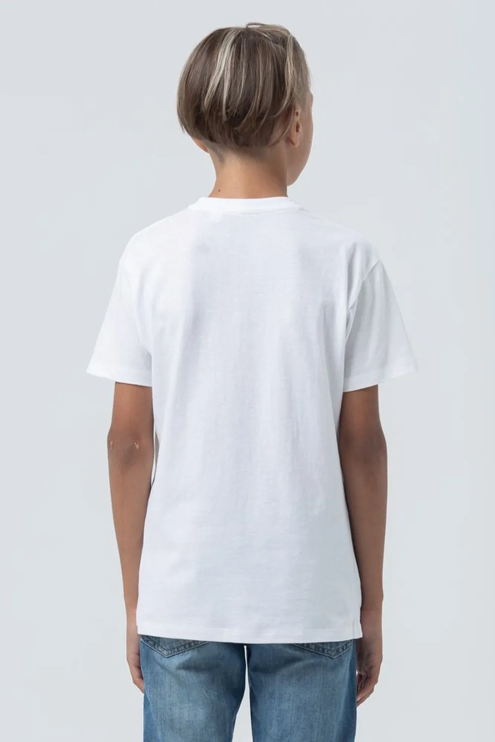 Футболка детская Regent Fit Kids, белая, на рост 142-152 см (12 лет) заказать онлайн с вашим дизайном на заказ в Москве и области