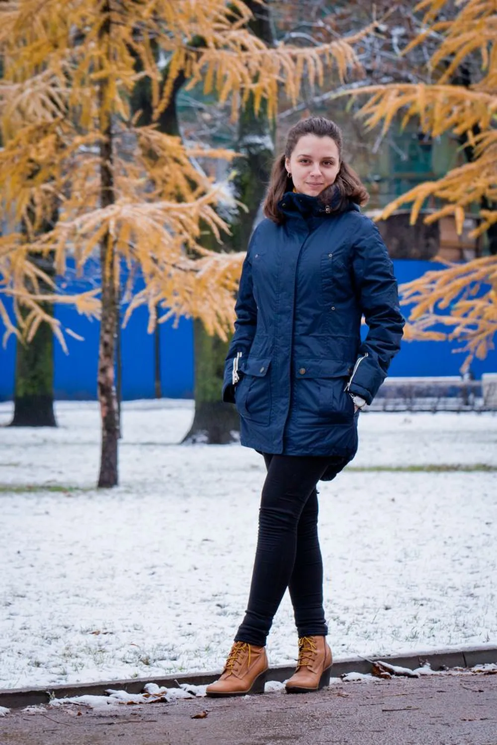 Куртка женская Westlake Lady, темно-синяя заказать онлайн с вашим дизайном на заказ в Москве и области
