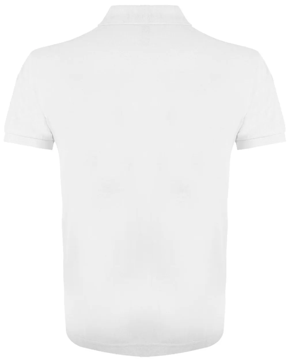 Рубашка поло мужская Prime Men, белая заказать онлайн с вашим дизайном на заказ в Москве и области