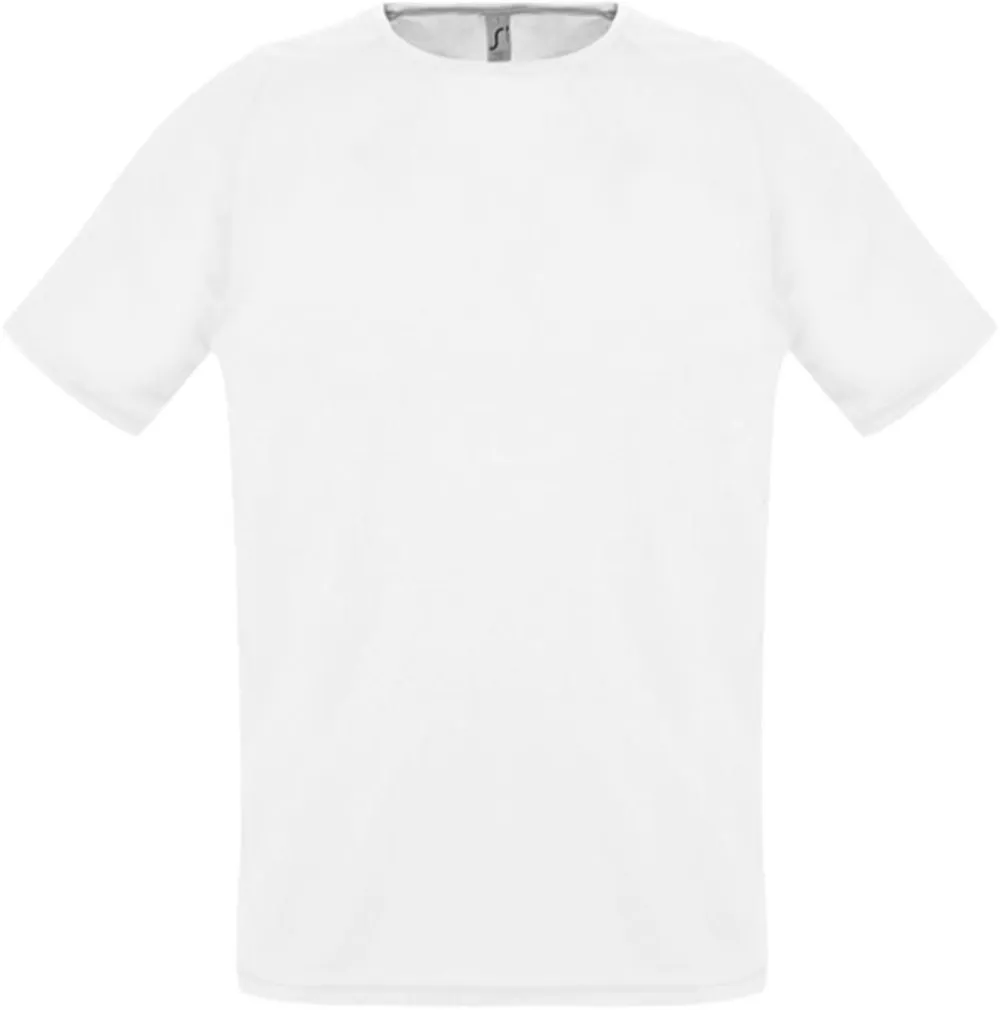 Футболка унисекс Sporty 140 белая, размер 3XL заказать онлайн с вашим дизайном на заказ в Москве и области