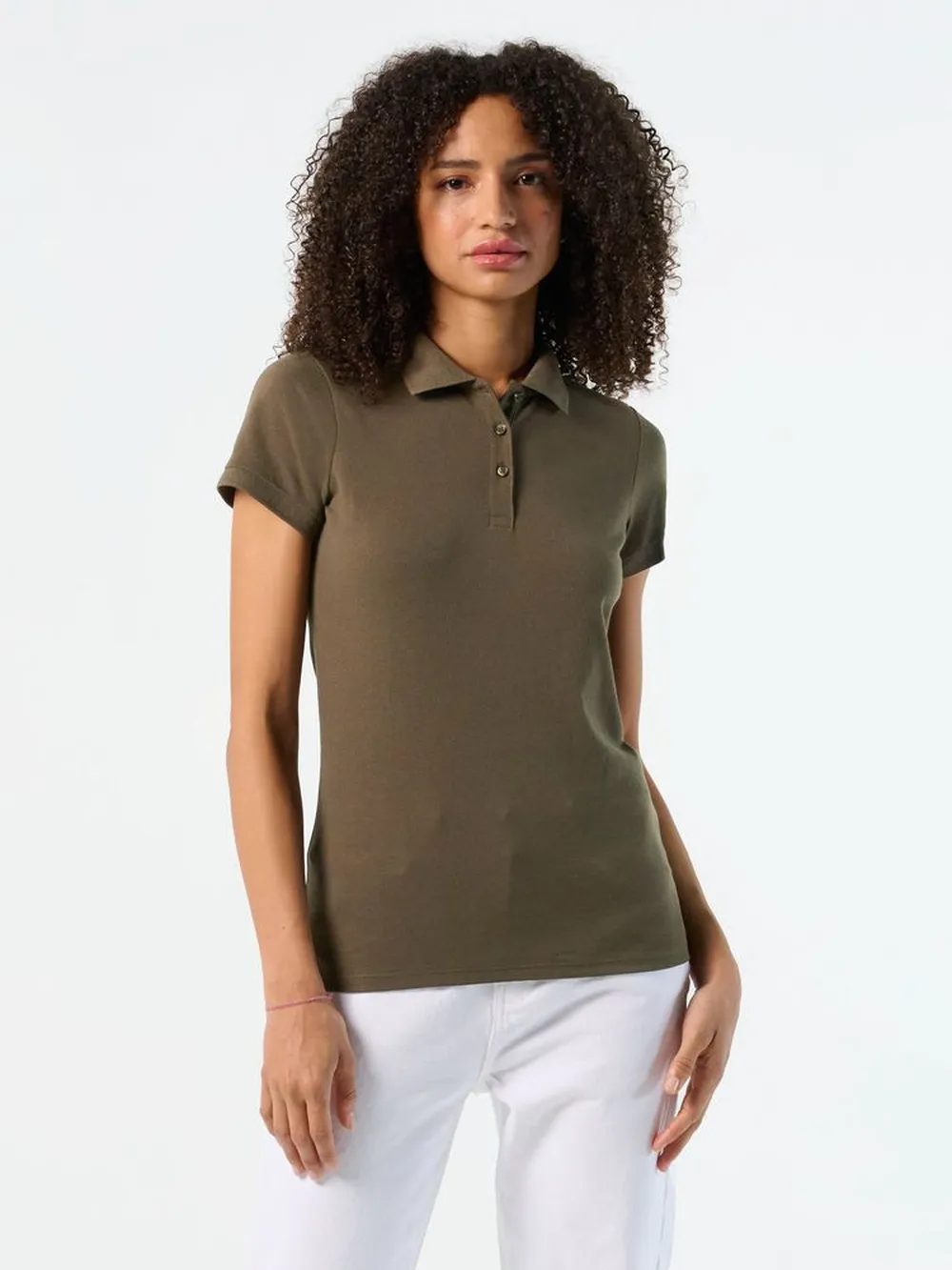 Рубашка поло женская Prime Women 200 черная, размер M заказать онлайн с вашим дизайном на заказ в Москве и области