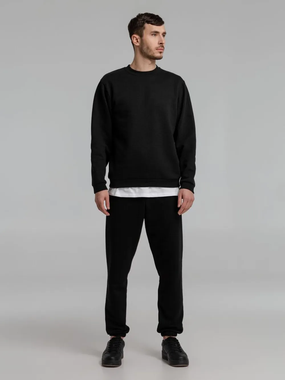 Толстовка Spider 260 черная, размер 3XL заказать онлайн с вашим дизайном на заказ в Москве и области