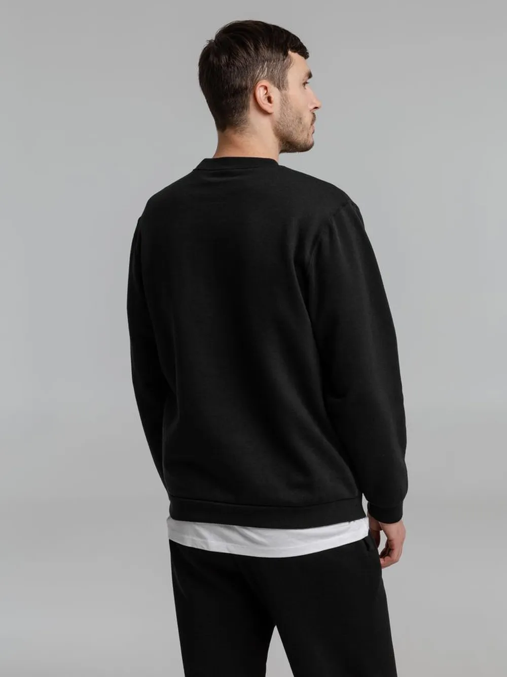 Толстовка Spider 260 черная, размер 3XL заказать онлайн с вашим дизайном на заказ в Москве и области