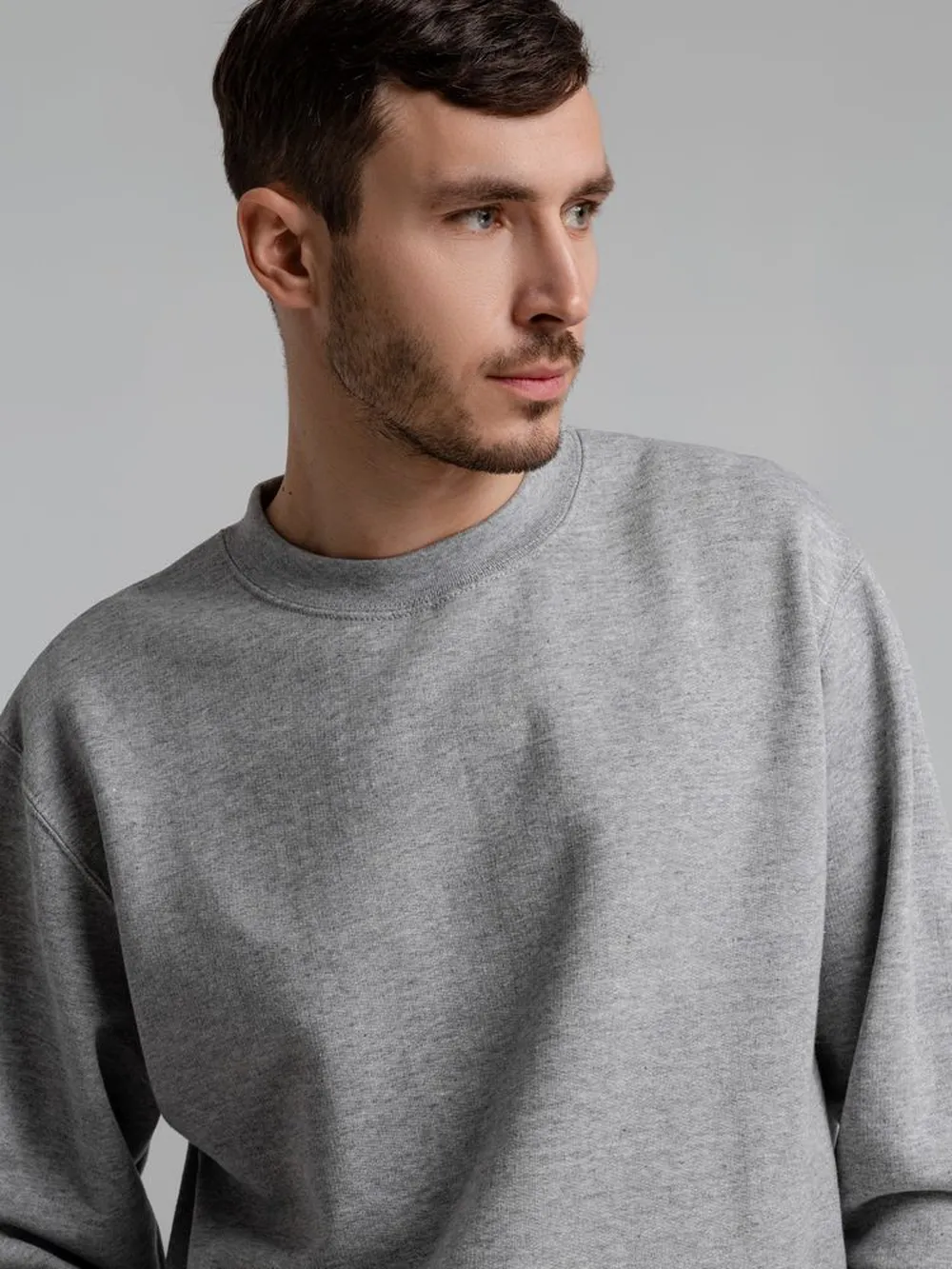 Толстовка Spider 260 серый меланж, размер S заказать онлайн с вашим дизайном на заказ в Москве и области