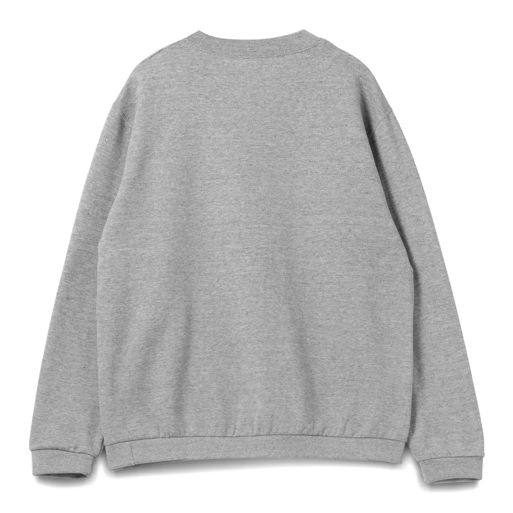 Толстовка Spider 260 серый меланж, размер S заказать онлайн с вашим дизайном на заказ в Москве и области