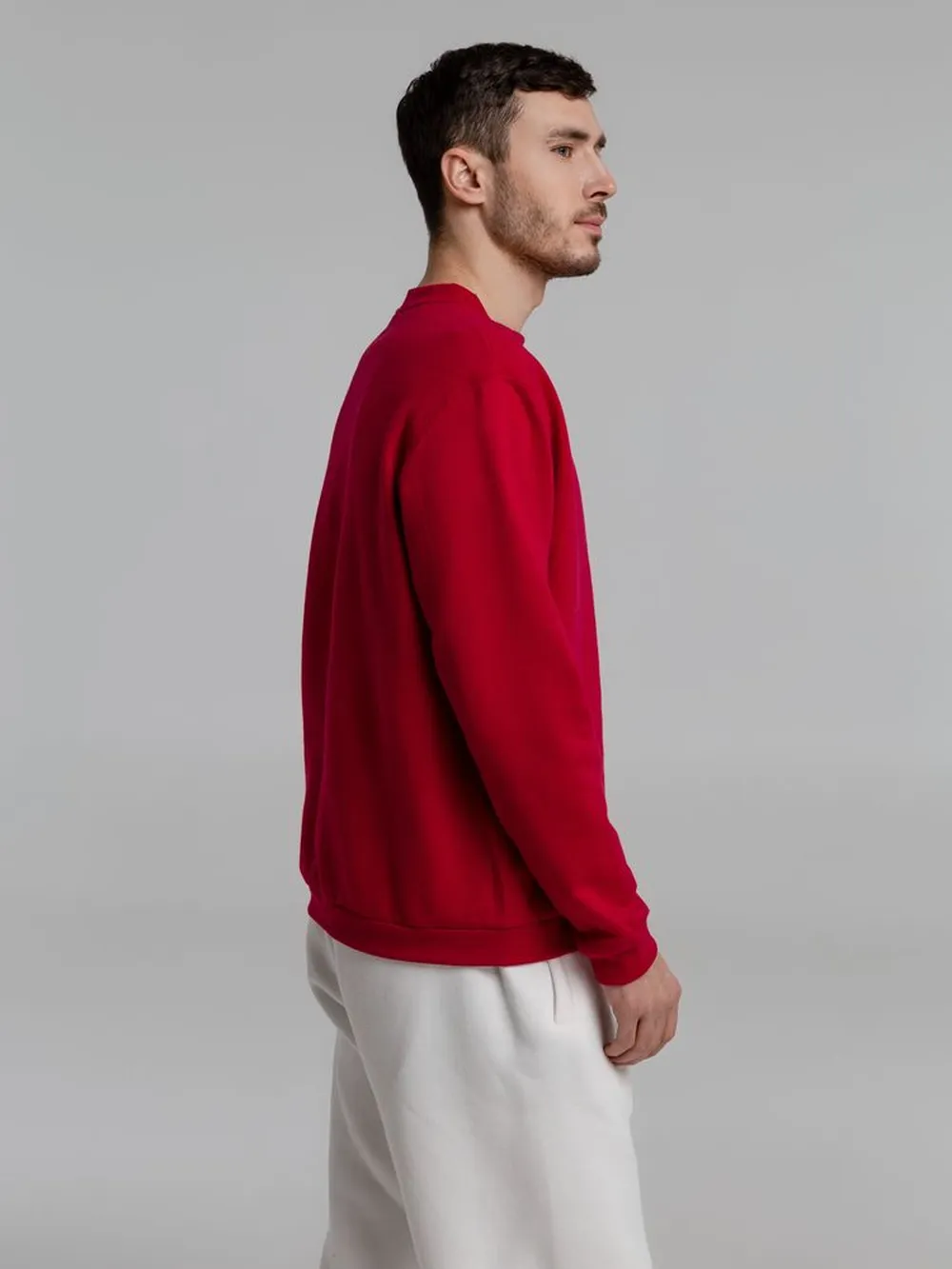 Толстовка Spider 260 красная, размер S заказать онлайн с вашим дизайном на заказ в Москве и области