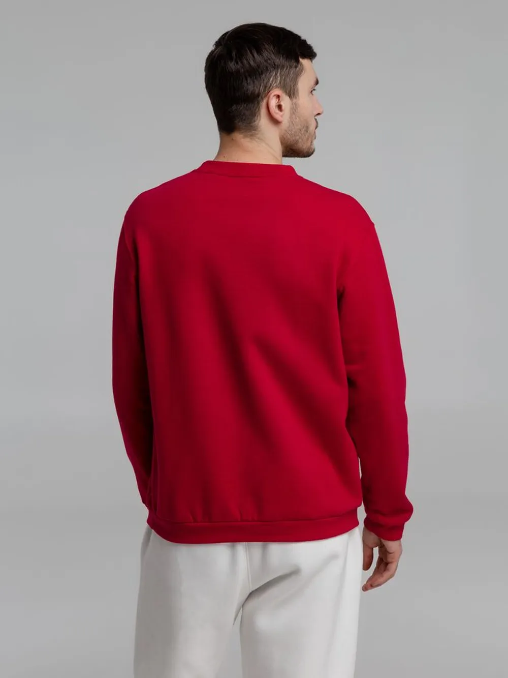 Толстовка Spider 260 красная, размер S заказать онлайн с вашим дизайном на заказ в Москве и области