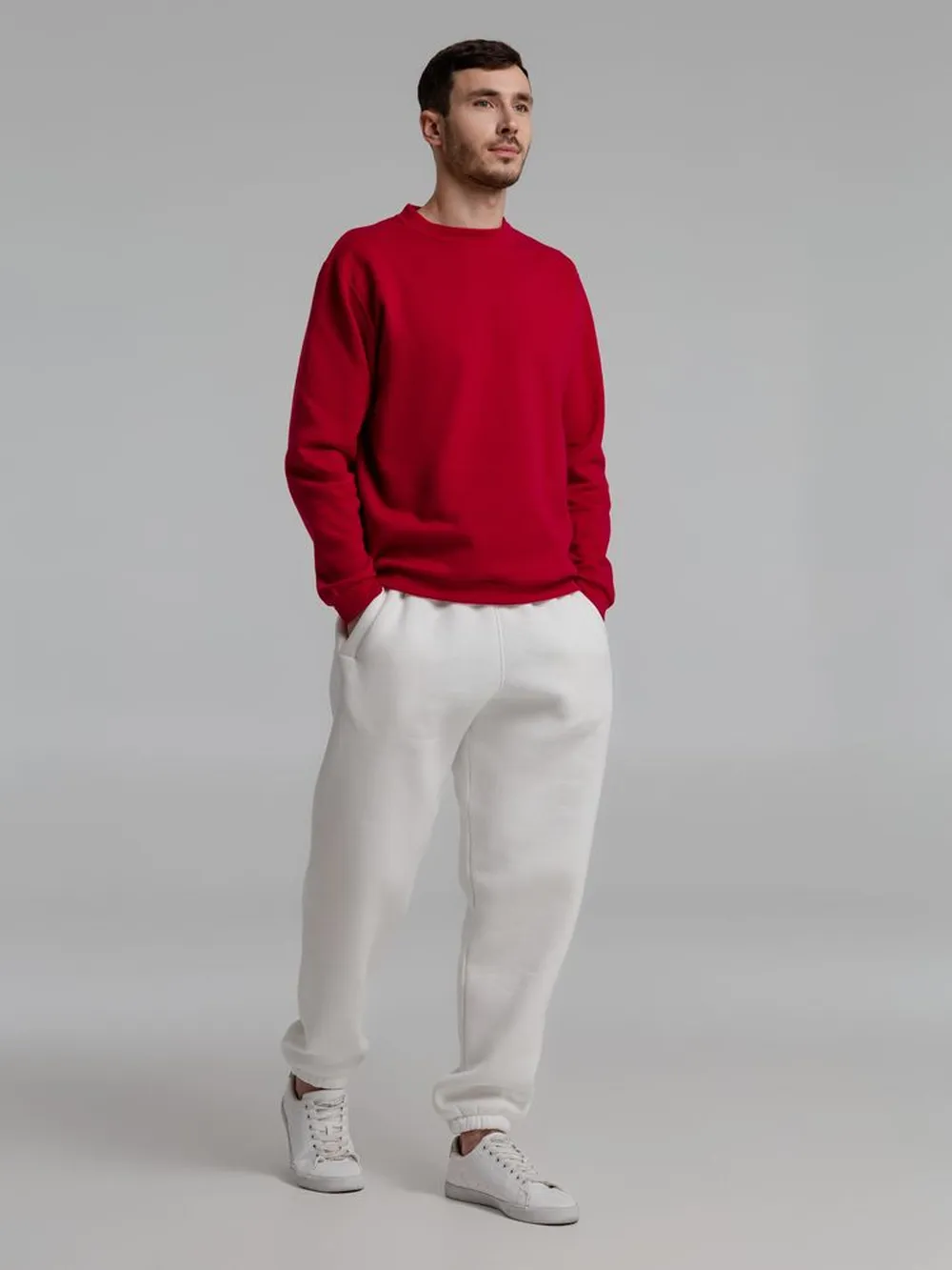 Толстовка Spider 260 красная, размер S заказать онлайн с вашим дизайном на заказ в Москве и области