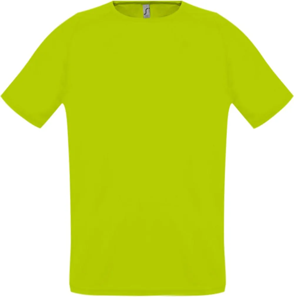 Футболка унисекс Sporty 140 зеленый неон, размер XS заказать онлайн с вашим дизайном на заказ в Москве и области