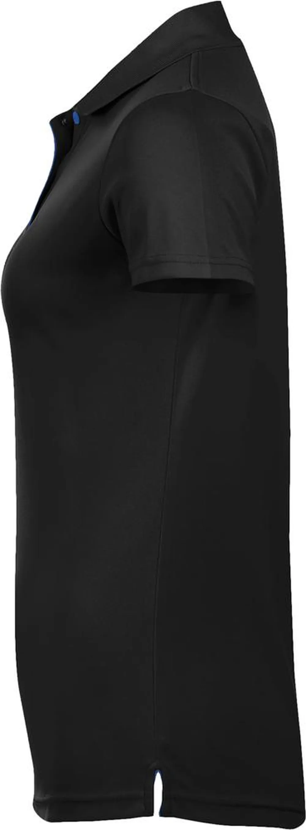 Рубашка поло женская Performer Women 180 черная, размер S заказать онлайн с вашим дизайном на заказ в Москве и области