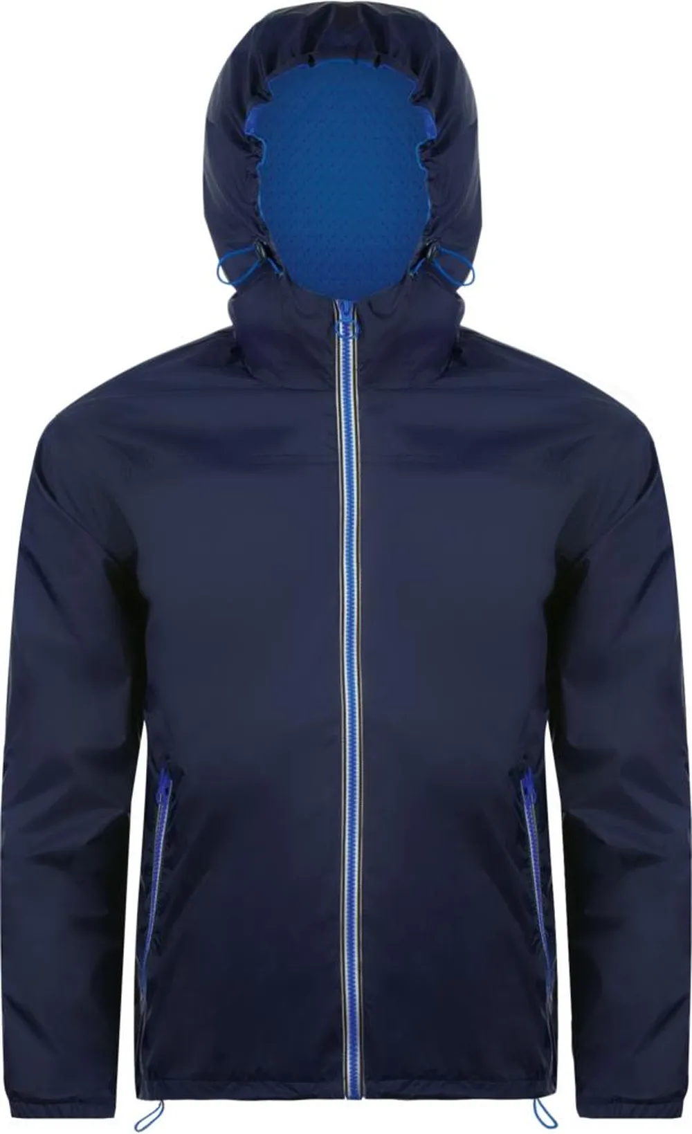 Ветровка Skate темно-синяя с ярко-синим, размер L заказать онлайн с вашим дизайном на заказ в Москве и области