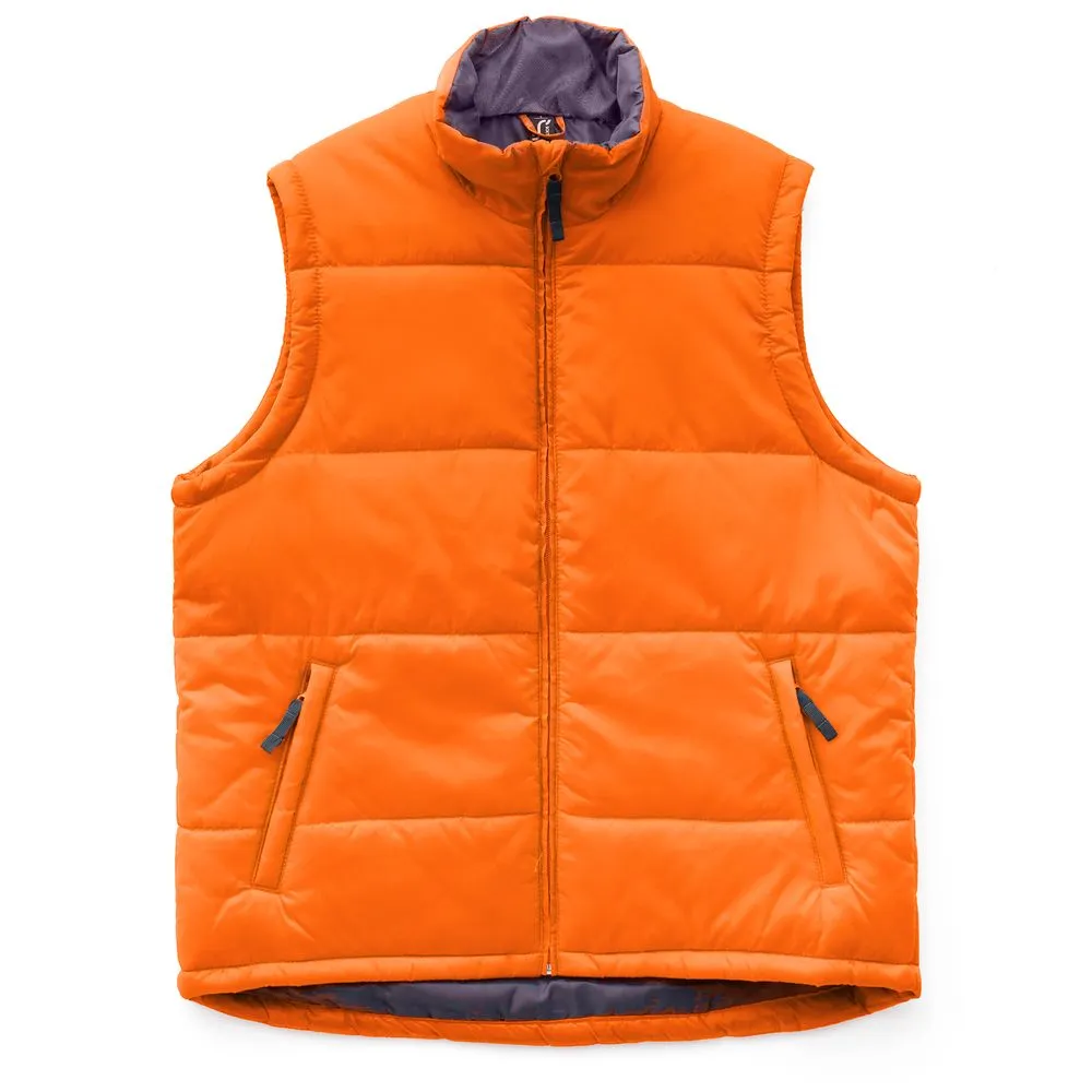 Жилет Warm оранжевый заказать онлайн с вашим дизайном на заказ в Москве и области