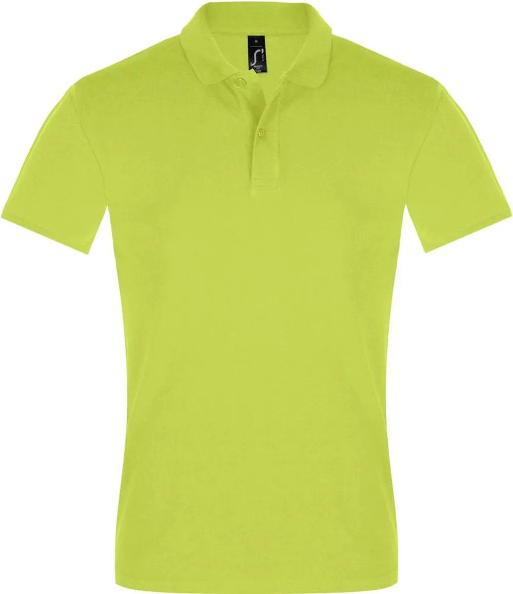 Рубашка поло мужская Perfect Men 180 зеленое яблоко заказать онлайн с вашим дизайном на заказ в Москве и области