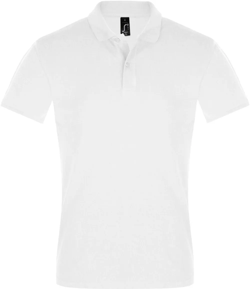 Рубашка поло мужская Perfect Men 180 белая, размер 3XL заказать онлайн с вашим дизайном на заказ в Москве и области