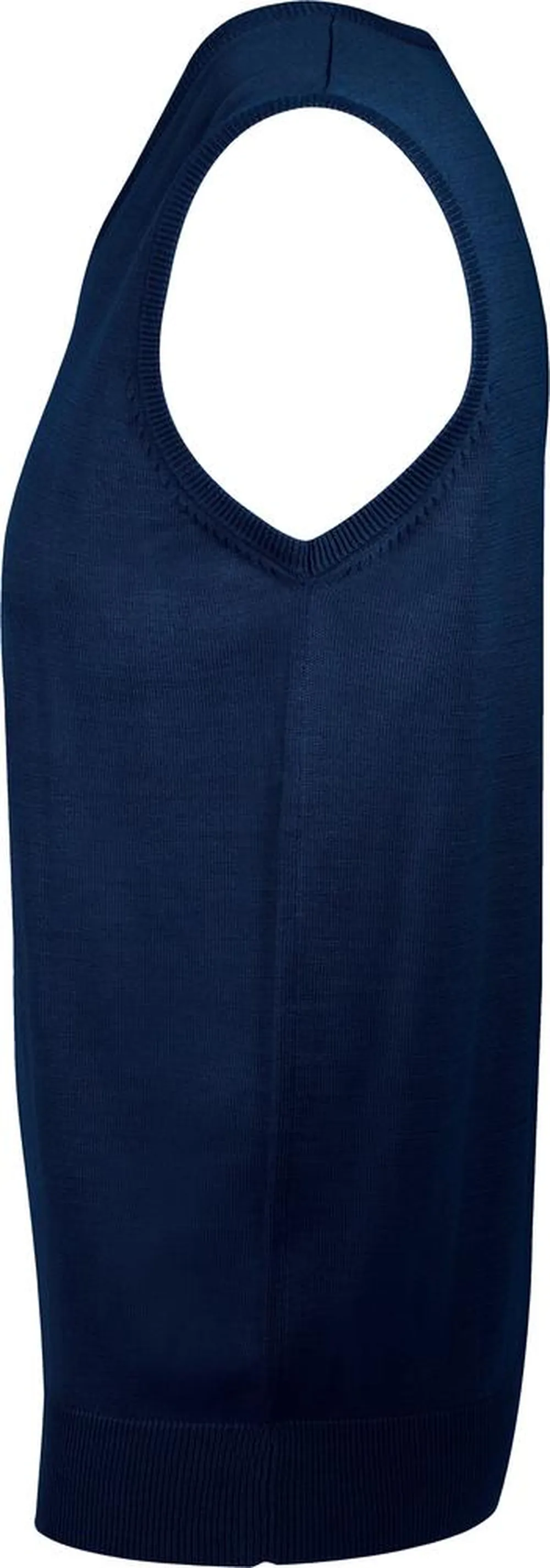 Жилет унисекс Gentlemen темно-синий, размер XS заказать онлайн с вашим дизайном на заказ в Москве и области