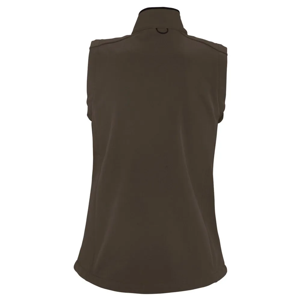 Жилет женский софтшелл Rallye Women шоколадно-коричневый, размер XL заказать онлайн с вашим дизайном на заказ в Москве и области