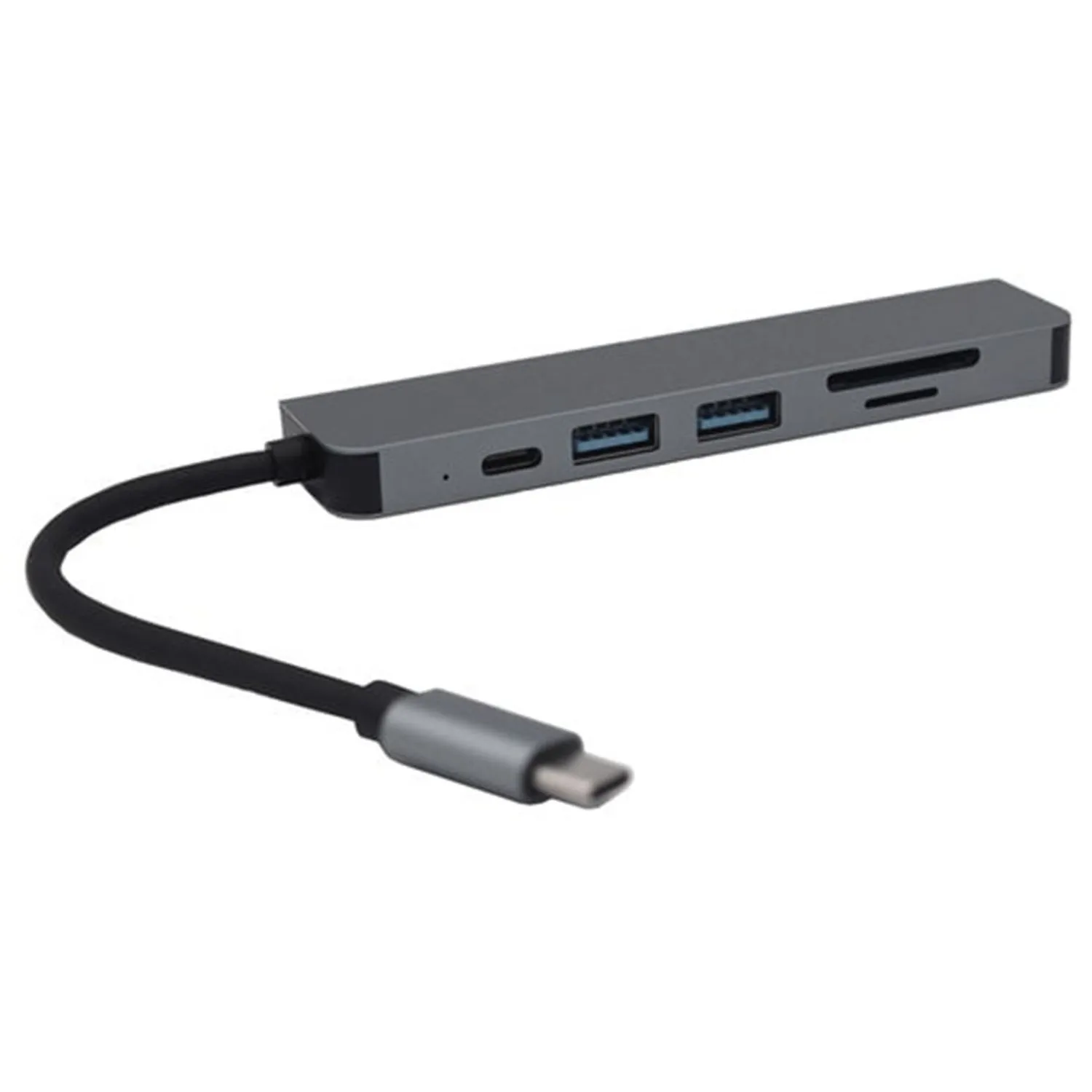 Хаб 6-в-1 с HDMI и USB заказать онлайн с вашим дизайном на заказ в Москве и области