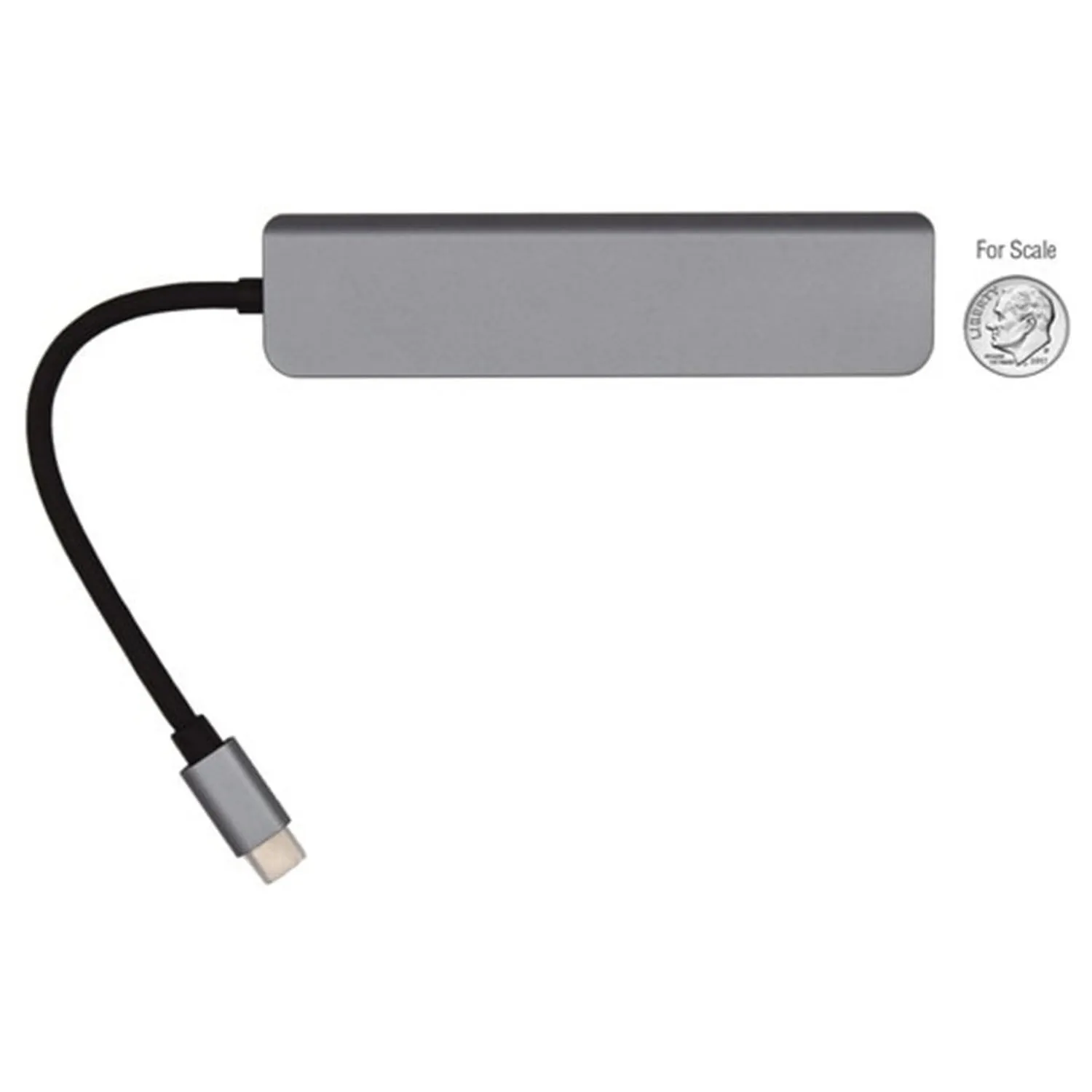 Хаб 6-в-1 с HDMI и USB заказать онлайн с вашим дизайном на заказ в Москве и области