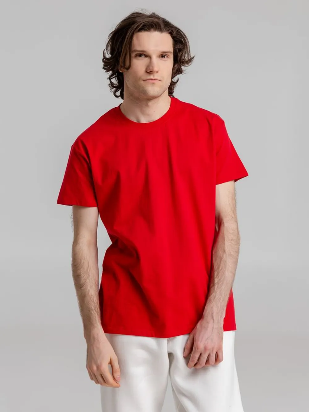 Футболка Imperial 190 ярко-розовая (фуксия), размер L заказать онлайн с вашим дизайном на заказ в Москве и области