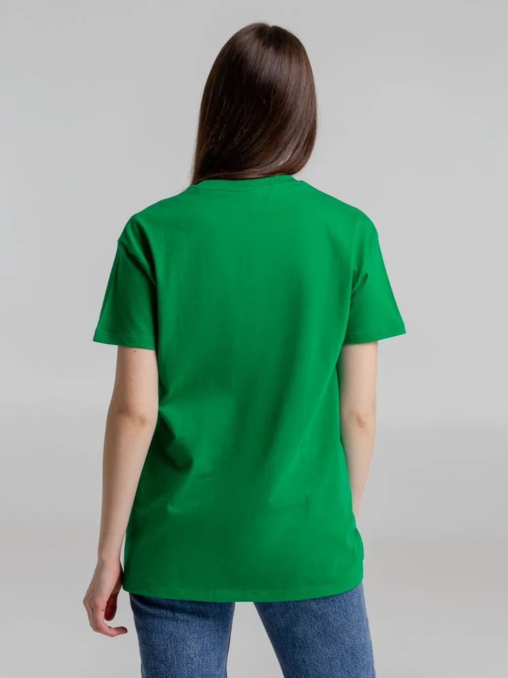 Футболка Imperial 190 ярко-зеленая, размер L заказать онлайн с вашим дизайном на заказ в Москве и области