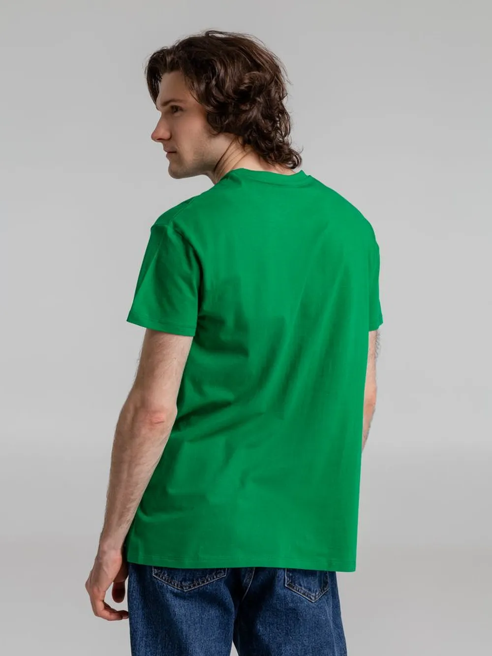 Футболка Imperial 190, ярко-зеленая, размер 3XL заказать онлайн с вашим дизайном на заказ в Москве и области