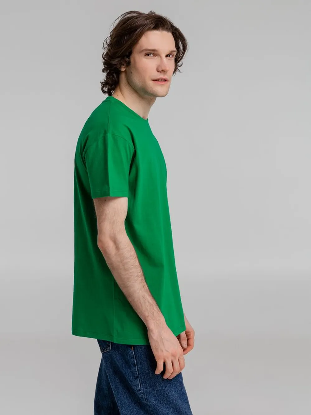 Футболка Imperial 190, ярко-зеленая, размер 3XL заказать онлайн с вашим дизайном на заказ в Москве и области