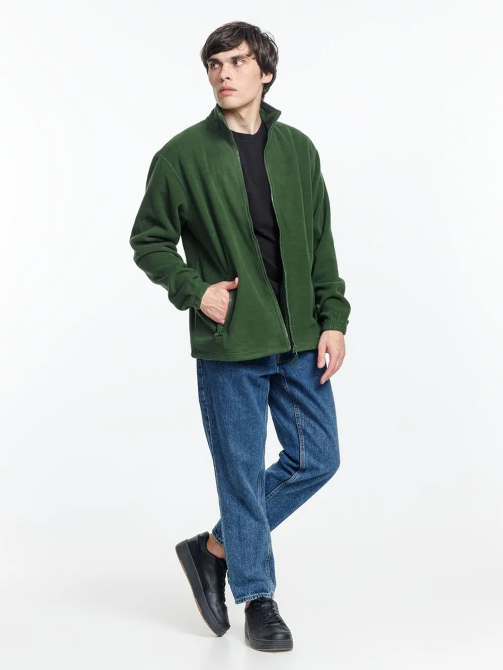 Куртка мужская North зеленая, размер XS заказать онлайн с вашим дизайном на заказ в Москве и области